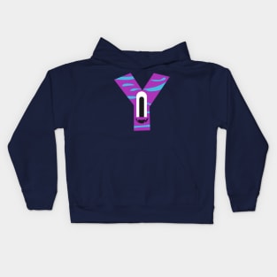 Y Letter Kids Hoodie